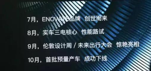 ENOVATE中文命名&ldquo;天際&rdquo; 張海亮:致力于智能網聯汽車領導者